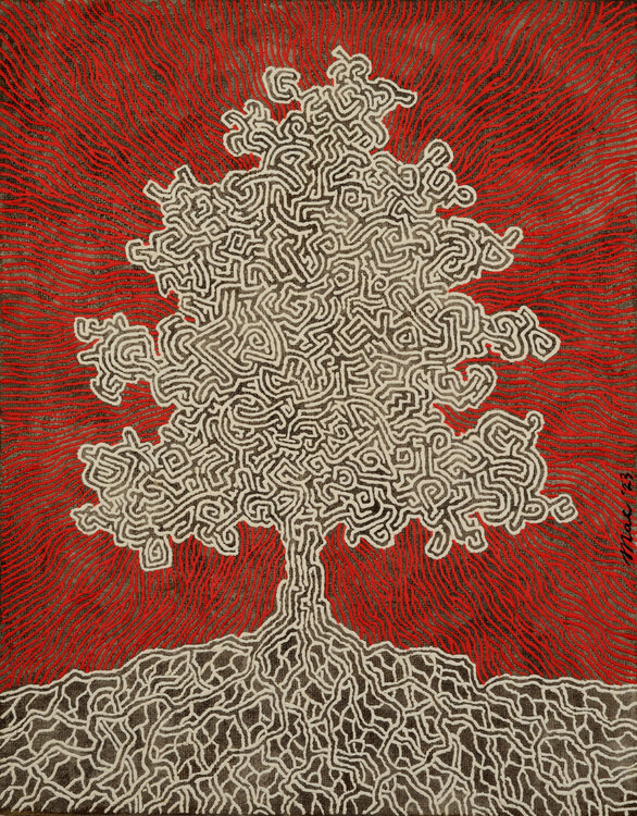 Labyrinth tree Gian Luigi Delpin