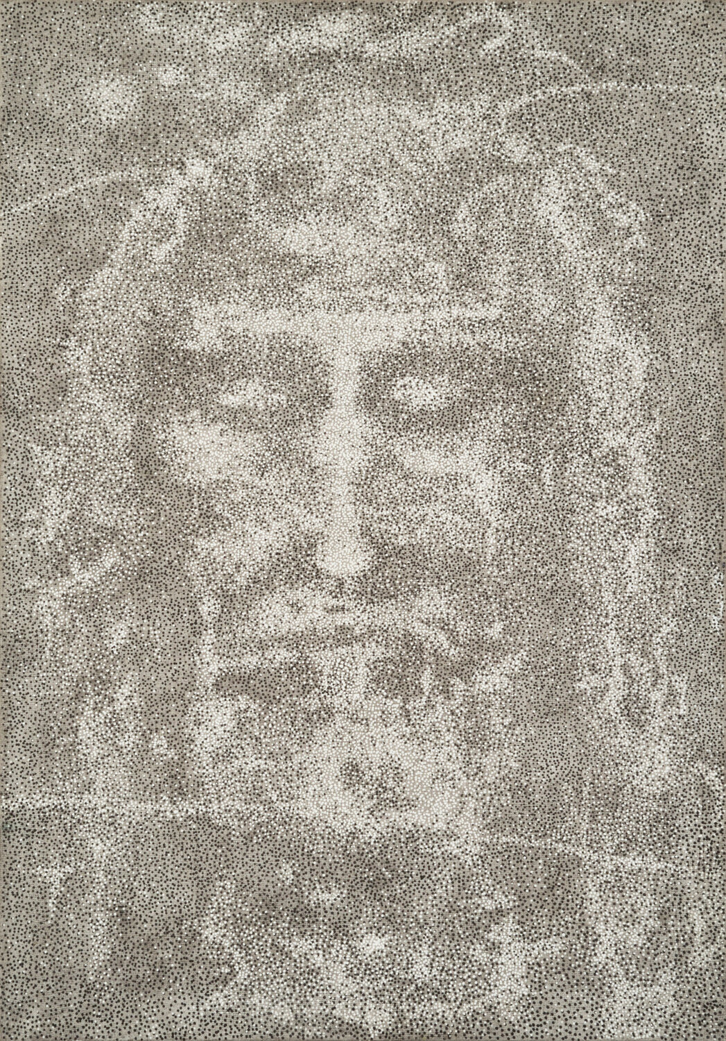 man of the shroud Gian Luigi Delpin Originalgemälde zu verkaufen