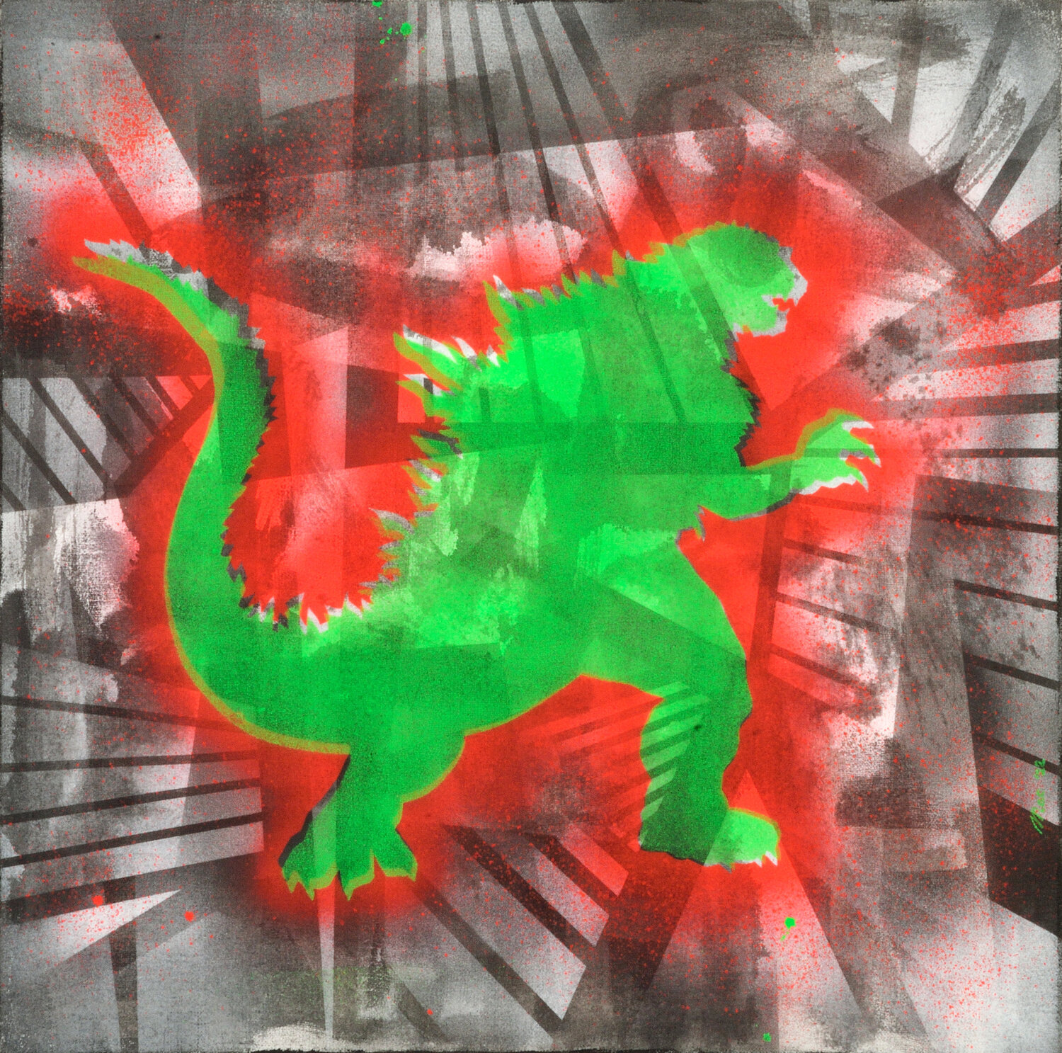 Godzilla strikes again Gian Luigi Delpin