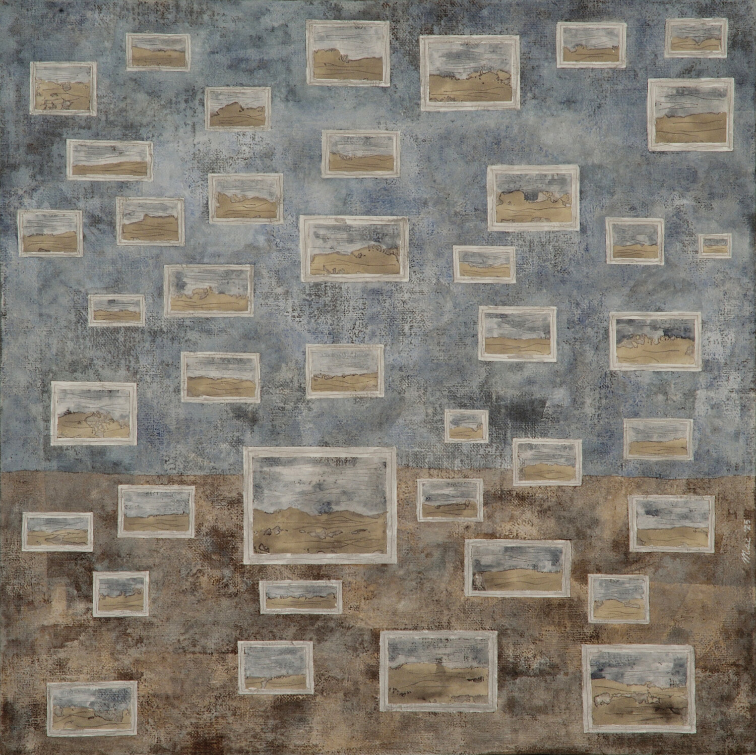 42 landscapes Gian Luigi Delpin