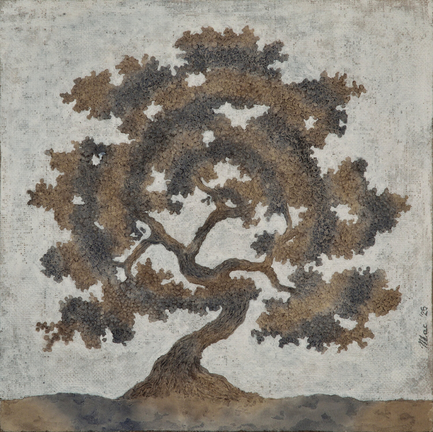 Earth and wind tree Gian Luigi Delpin