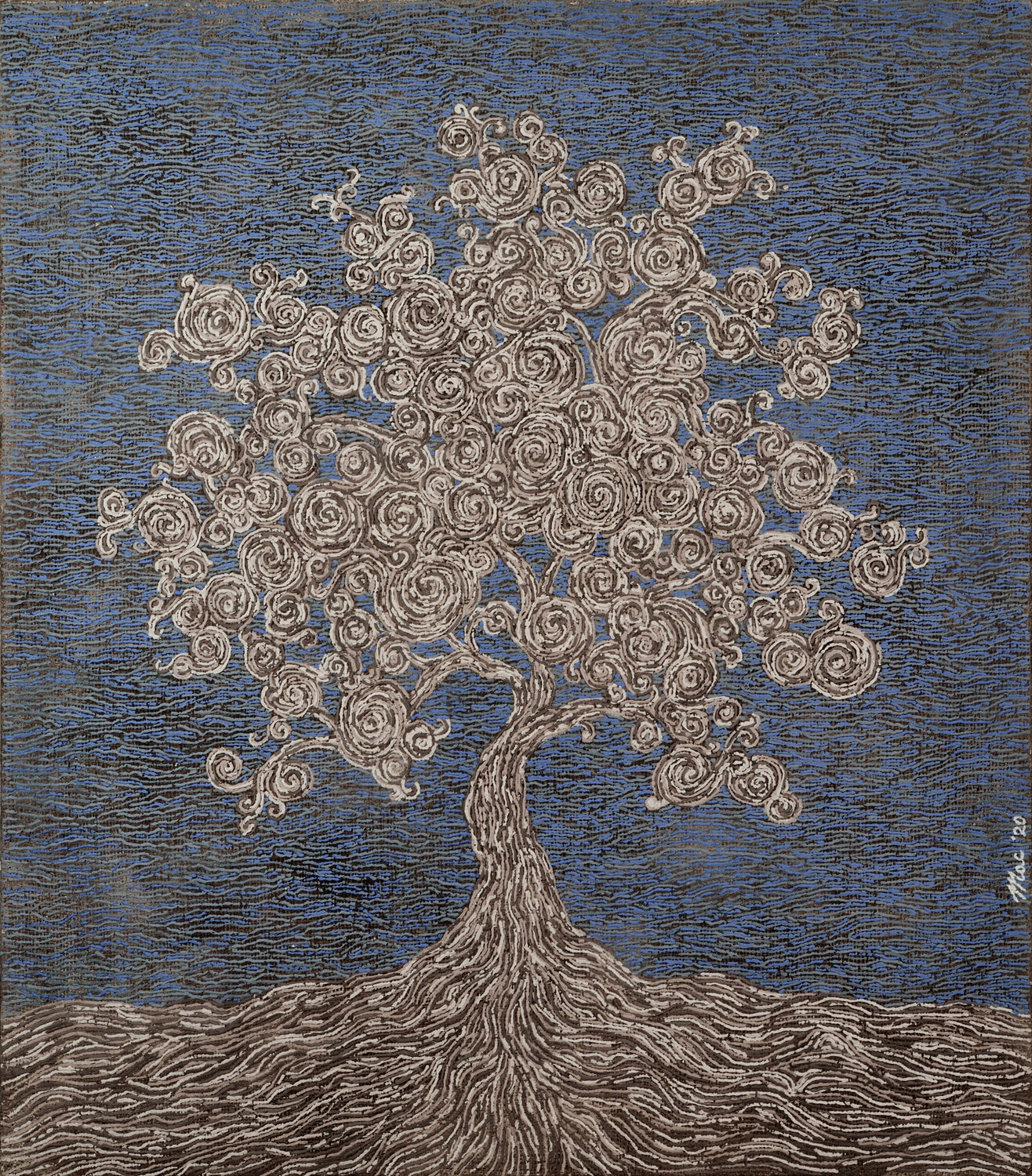 swirling tree Gian Luigi Delpin