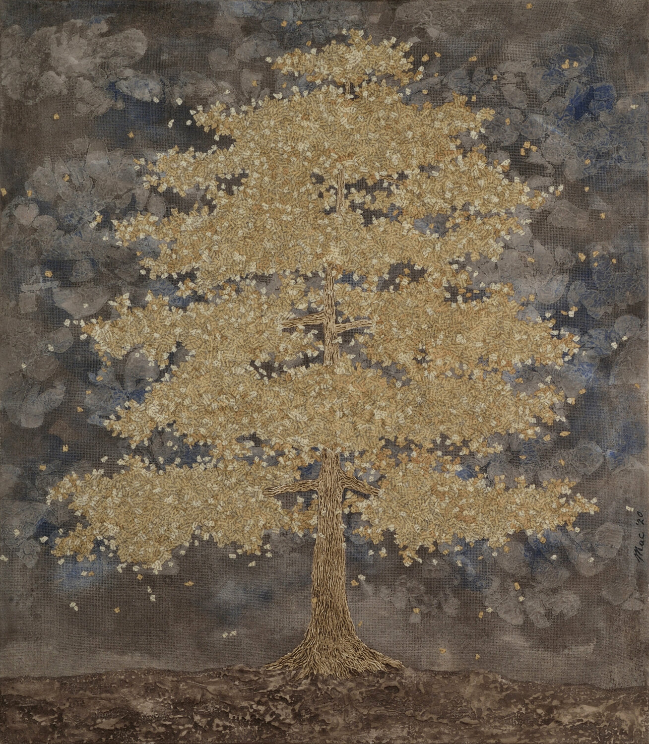 Lost words tree Gian Luigi Delpin