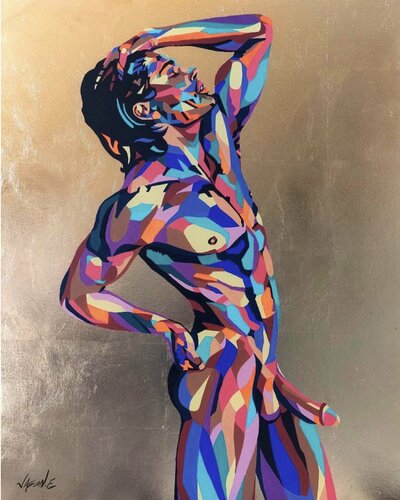 Morning Stick di Jason Ebrahimi, Pittura in vendita su Singulart