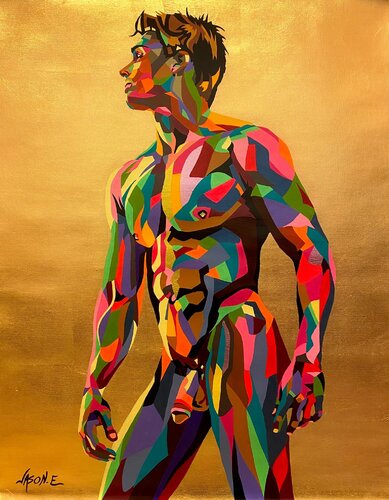 Butter me up di Jason Ebrahimi, Pittura in vendita su Singulart