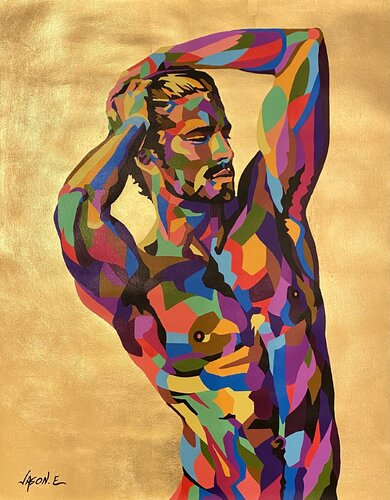 LollyPop di Jason Ebrahimi, Pittura in vendita su Singulart