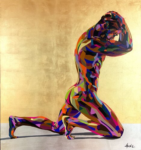Honey (Large Painting) von Jason Ebrahimi, Malerei kaufen auf Singulart