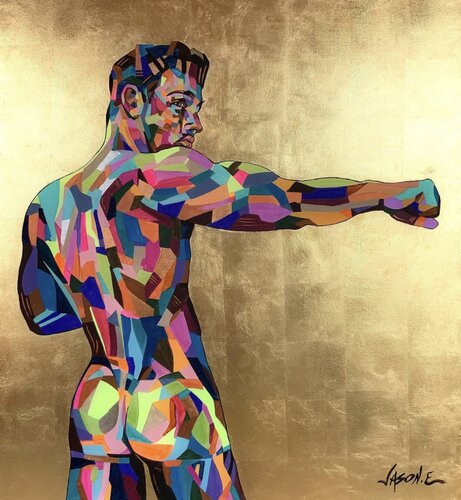 Nude Warm UP von Jason Ebrahimi, Malerei kaufen auf Singulart