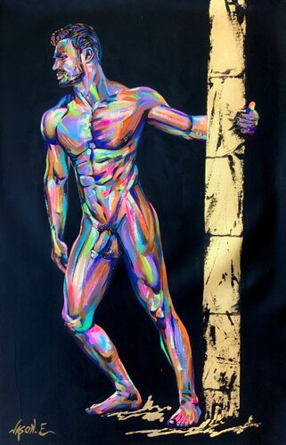 Bliss van Jason Ebrahimi, Schilderij te koop op Singulart