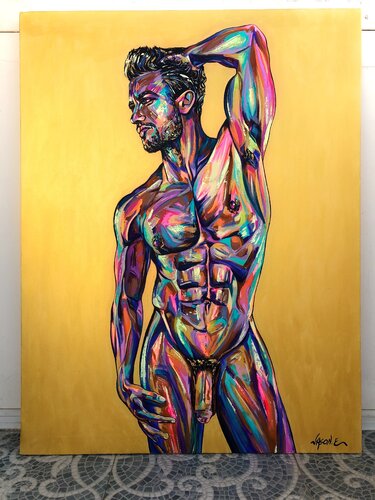 WINK van Jason Ebrahimi, Schilderij te koop op Singulart