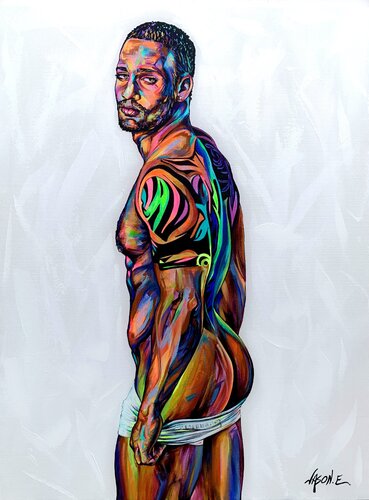 Tease by Jason Ebrahimi, Painting for Sale on Singulart