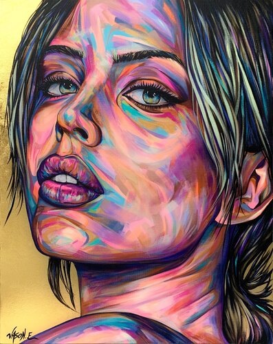 Love at First Sight di Jason Ebrahimi, Pittura in vendita su Singulart