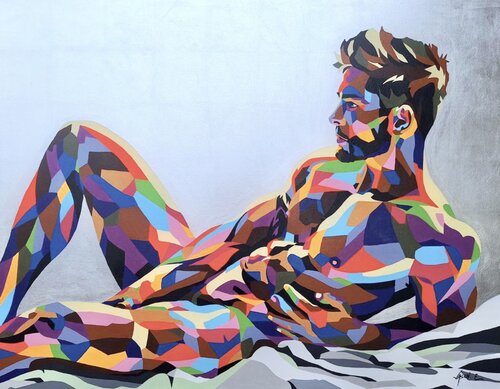 Time for Siesta de Jason Ebrahimi, Pintura a la venta en Singulart