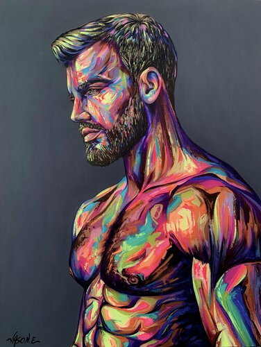 Brett von Jason Ebrahimi, Malerei kaufen auf Singulart