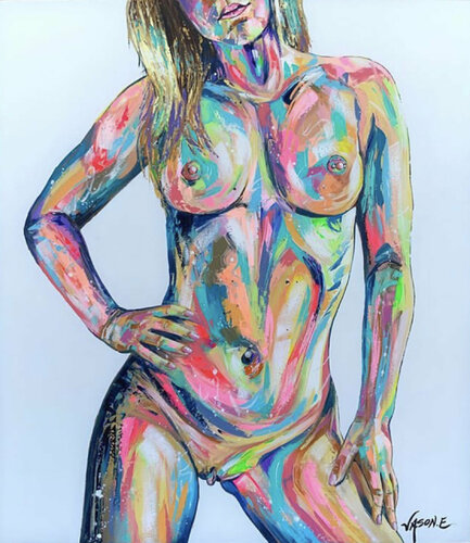 Elevated Emotions van Jason Ebrahimi, Schilderij te koop op Singulart