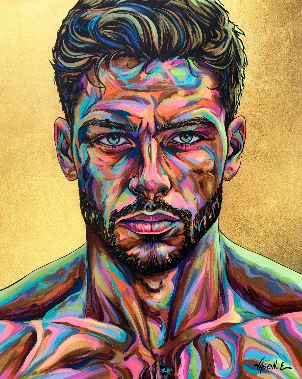 Captivating Stare Jason Ebrahimi