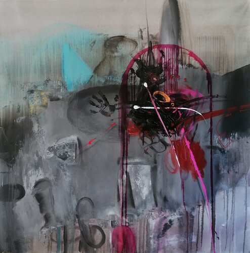 UCELGABI von Stefano Mazzolini, Malerei kaufen auf Singulart