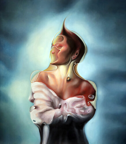 VULCANICA di Stefano Mazzolini, Pittura in vendita su Singulart