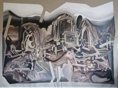 PHIPHI von Stefano Mazzolini, Malerei kaufen auf Singulart