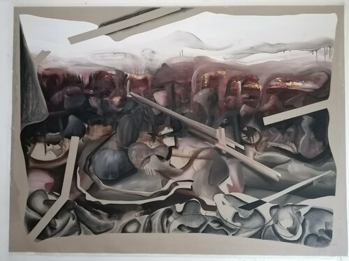 TUBE von Stefano Mazzolini, Malerei kaufen auf Singulart