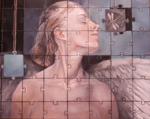 "MISMA ALMA, DIFERENTES ALAS" de Ana Termes Lis, Pintura a la venta en Singulart