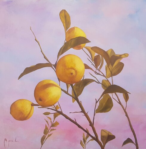 Limones von Miguel Ángel García López, Malerei kaufen auf Singulart