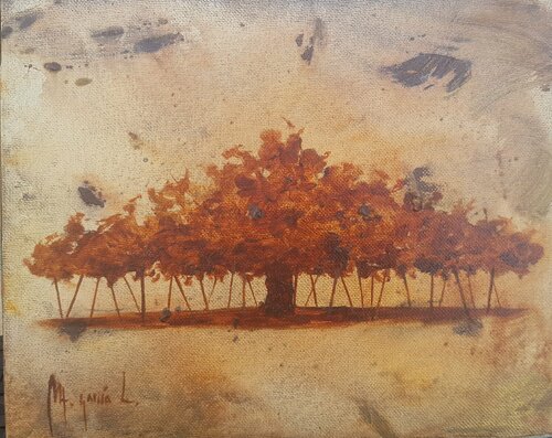 Higuera de Formentera a las 12:40 par Miguel Ángel García López, Peinture en vente sur Singulart