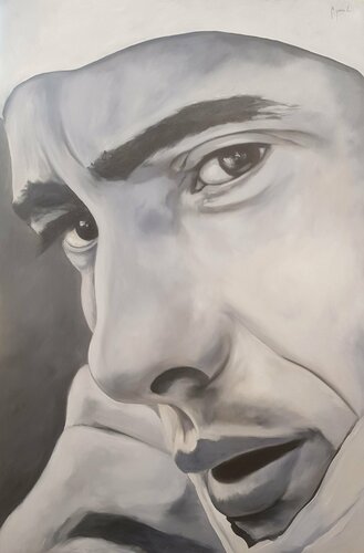 Senna par Miguel Ángel García López, Peinture en vente sur Singulart