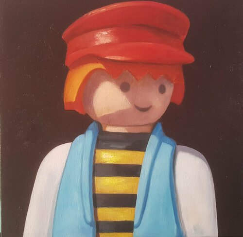 Playmobil a rayas Miguel Ángel García López