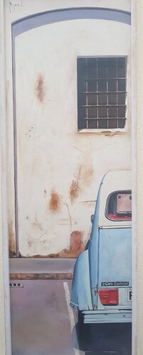 2 cv von Miguel Ángel García López, Malerei kaufen auf Singulart