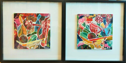 Bowling & Chamboule tout von Catherine Sénéchal, Malerei kaufen auf Singulart