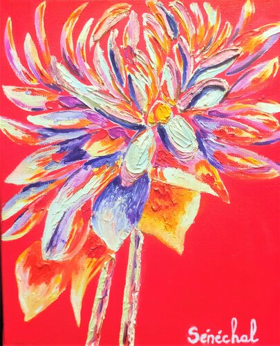 Robe Pourpre von Catherine Sénéchal, Malerei kaufen auf Singulart