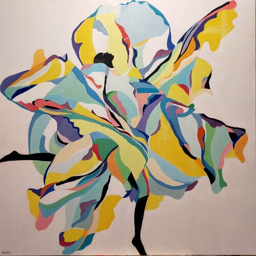 L'oiseau de feu von Catherine Sénéchal, Malerei kaufen auf Singulart