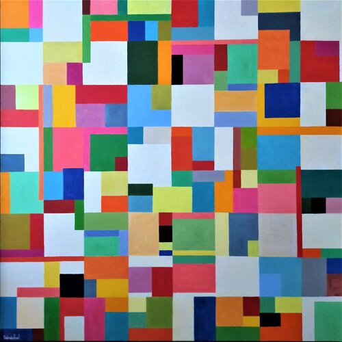 Pixels von Catherine Sénéchal, Malerei kaufen auf Singulart