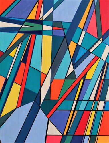 MozaÏque von Catherine Sénéchal, Malerei kaufen auf Singulart