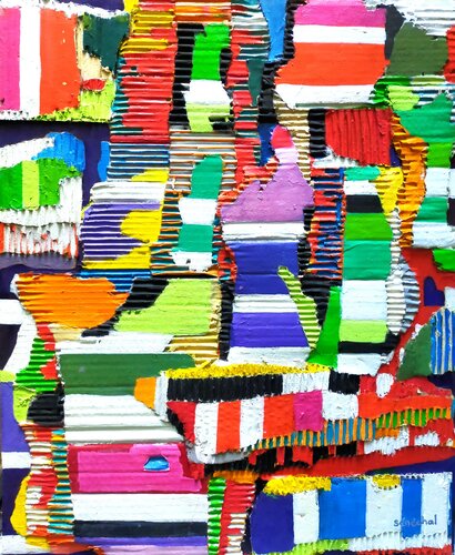 Plan relief von Catherine Sénéchal, Malerei kaufen auf Singulart