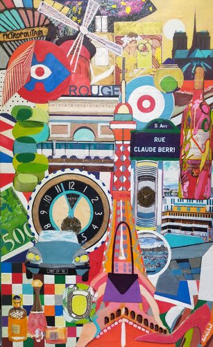 Paris Paris Paris von Catherine Sénéchal, Malerei kaufen auf Singulart