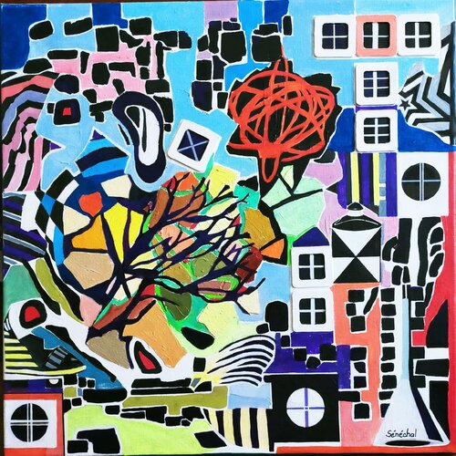 Concerto by Catherine Sénéchal, Painting for Sale on Singulart