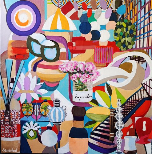 Keep Calm by Catherine Sénéchal, Painting for Sale on Singulart