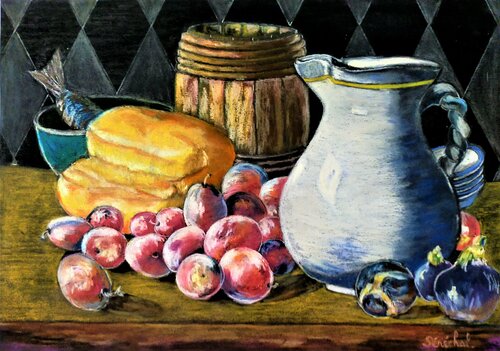 Pique-nique von Catherine Sénéchal, Malerei kaufen auf Singulart