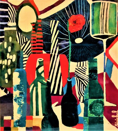 Art Déco von Catherine Sénéchal, Malerei kaufen auf Singulart