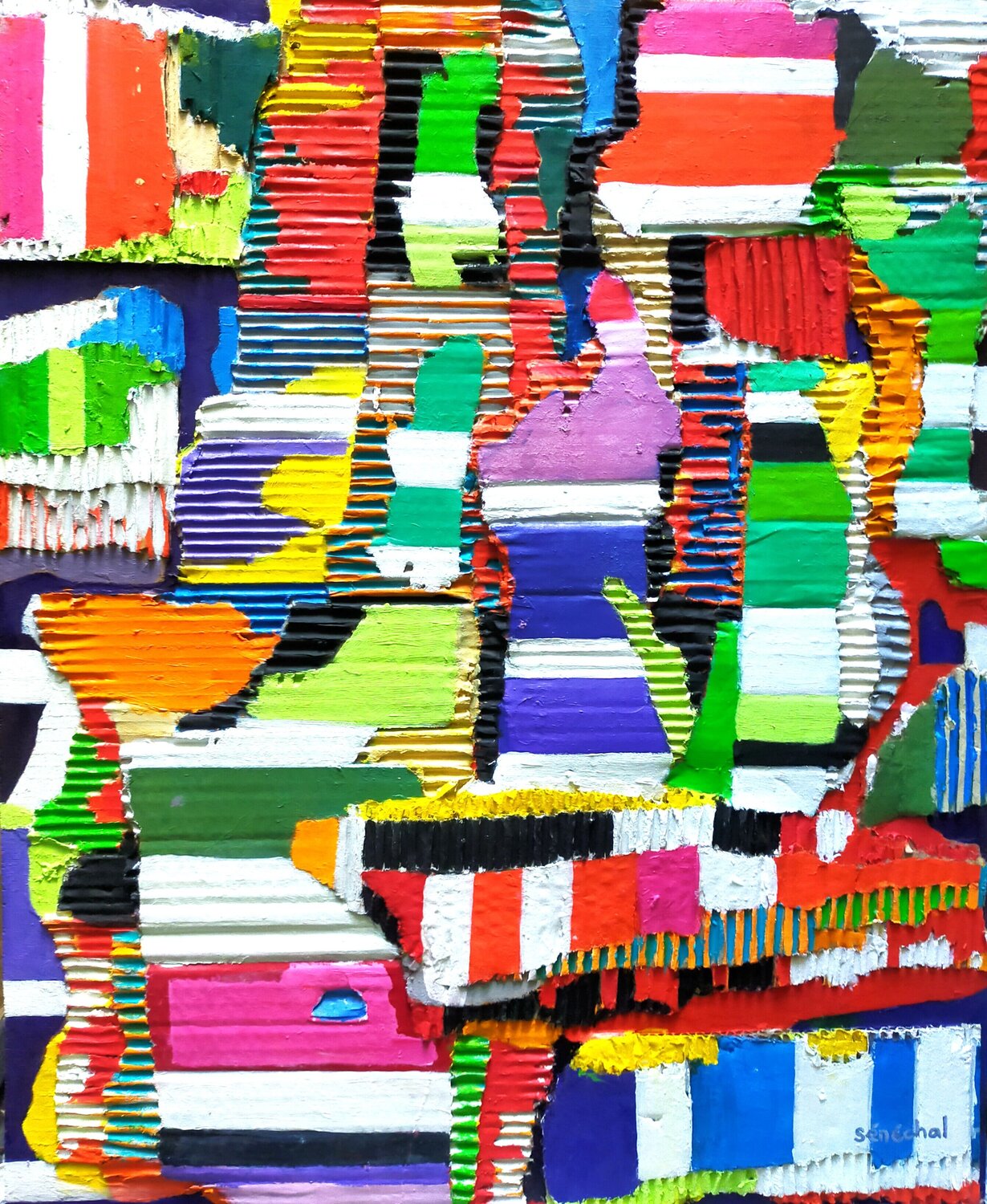 Plan relief Catherine Sénéchal