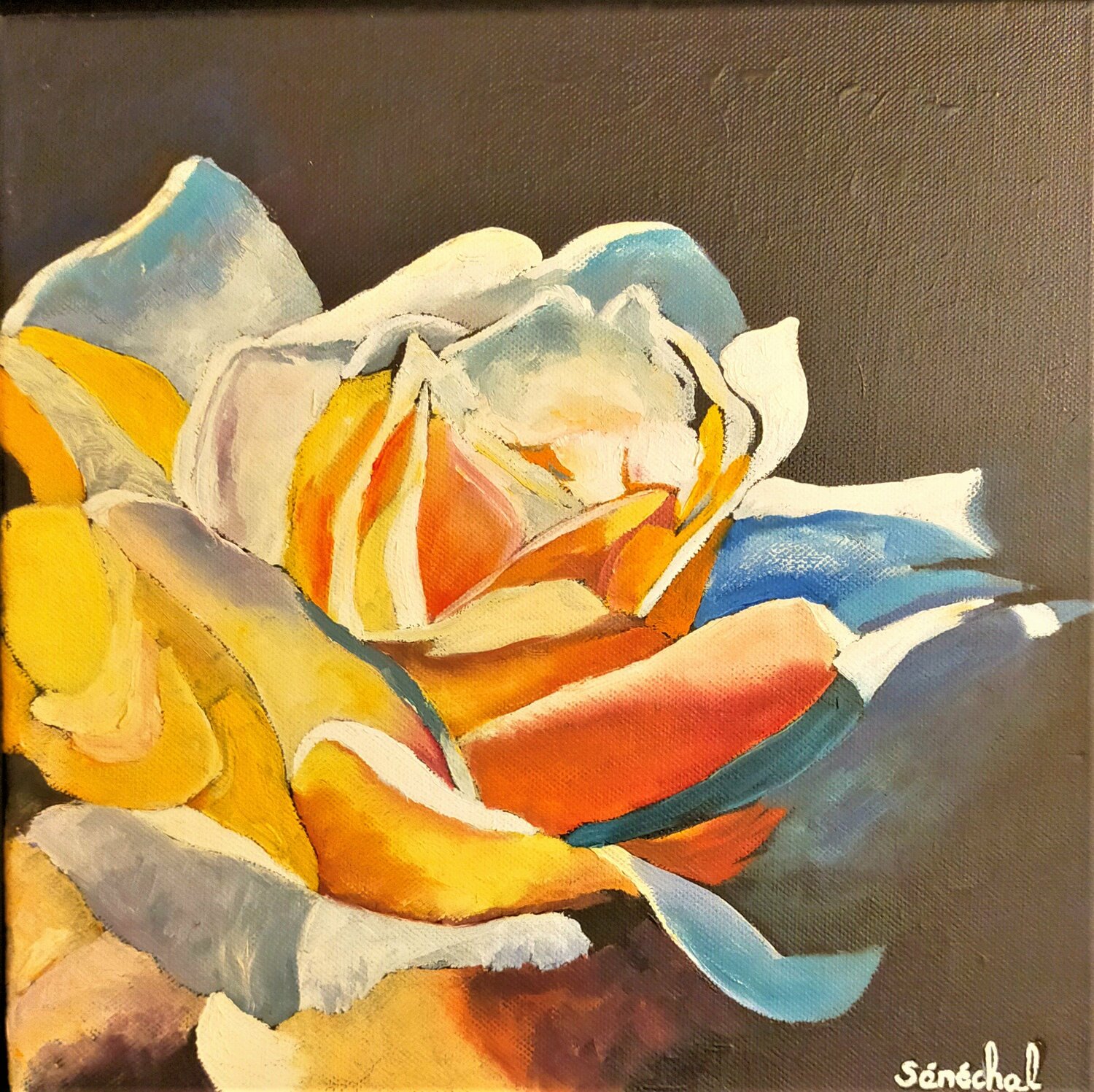 Rosée bleue Catherine Sénéchal