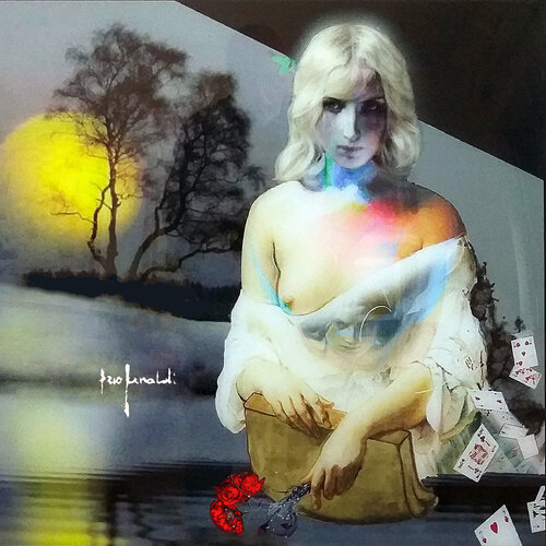 MEDITAZIONE -  Pannello Rigido von Ezio Ranaldi, Druck kaufen auf Singulart