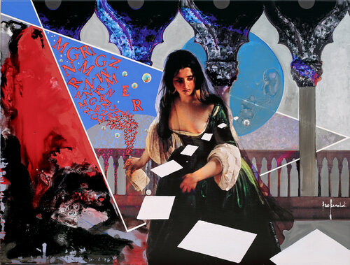 ACCUSA SEGRETA - tela par Ezio Ranaldi, Peinture en vente sur Singulart