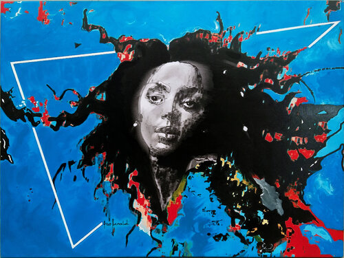MEDUSA - tela by Ezio Ranaldi, Painting for Sale on Singulart