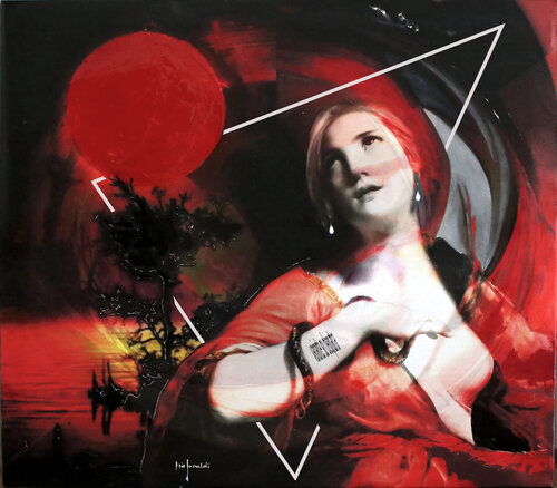 VARIANTE SU CLEOPATRA - tela by Ezio Ranaldi, Painting for Sale on Singulart