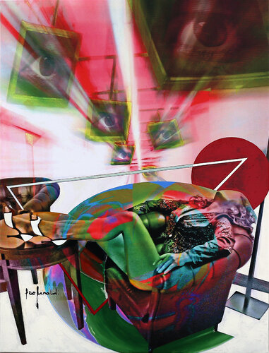 MONITOR - tela by Ezio Ranaldi, Painting for Sale on Singulart