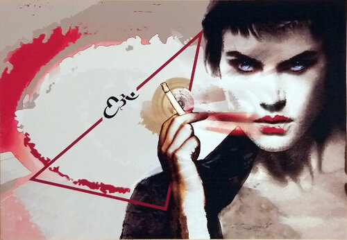 A ME GLI OCCHI - tela by Ezio Ranaldi, Digital for Sale on Singulart