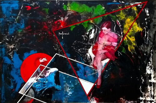 RIFLESSI DI SE - tela by Ezio Ranaldi, Painting for Sale on Singulart